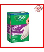 Comfort Wear Powder-Free Latex Exam Gloves - 100 Count for Ultimate Prot... - $30.68
