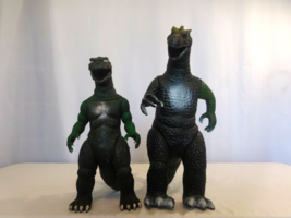 Dormei GODZILLA 1997 15&quot; Posable+ 1985 Imperial TOHO Godzilla Action Figure 13” - £61.87 GBP