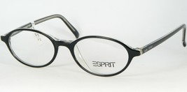 ESPRIT 9095 COLOR-910 Schwarz/Klar Brille Kunststoffrahmen 47-17-140mm - £41.88 GBP