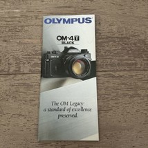 OLYMPUS OM-4T OM 4 INSTRUCTION GUIDE BOOK GENUINE ORIGINAL - £10.83 GBP