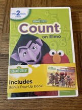 Sesame Street Count On Elmo Dvd Bonus Pop Up BOOK-Brand New-Ship N 24 Hrs - £19.57 GBP