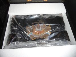 Black Ceramic Large 9.5"Cigar Ashtray NIB image 7