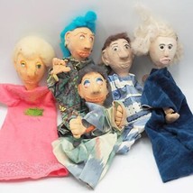 Set of 5 Handmade Creepy Foam Puppets 12&quot; - £79.56 GBP