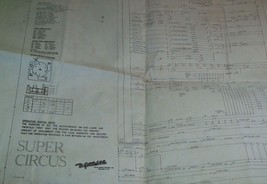 Super Circus Pinball Machine Wiring Diagram Schematic Original Vintage 1957 - $36.81