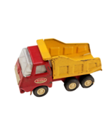 VINTAGE 5” TONKA DUMP TRUCK RED CAB YELLOW DUMP #55012 GREAT CONDITION 6... - £5.50 GBP