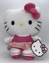 Sanrio Hello Kitty Plush Toy 12&quot; Pink Ballerina Tutu Dress -Rare 2023 - £21.57 GBP