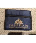 Trump Plaza Velco Wallet, Navy - $29.00