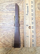 Vintage Speidel (NIB) Brown Calfskin Watch Band (14mm or 9/16&quot;) (K8315) - $18.99