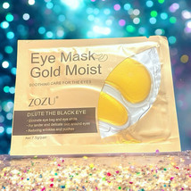 ZOZU Gold Moist Eye Mask 1 Pair 7.5 G NIP - $9.89