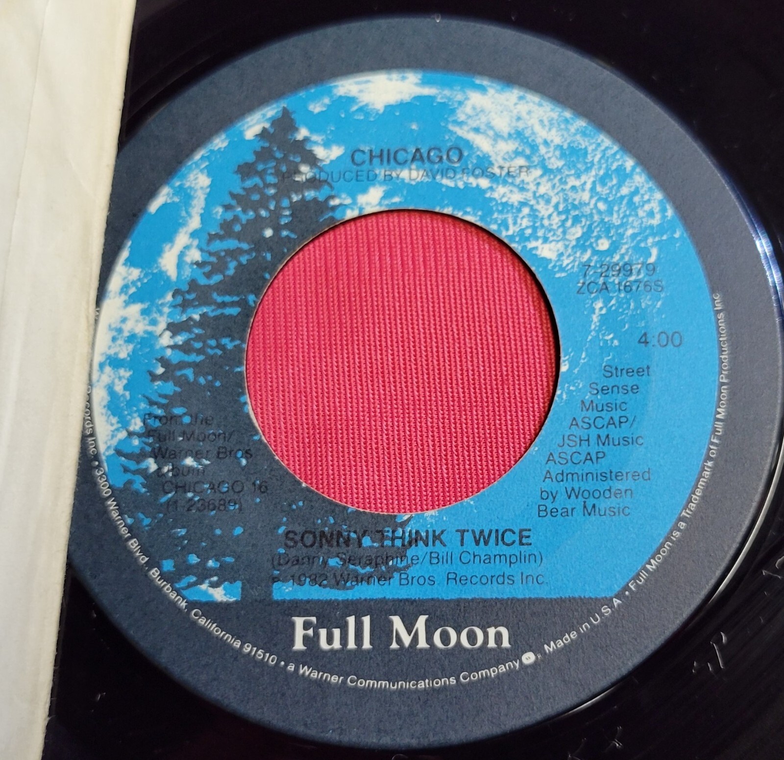 Chicago - Hard to Say I'm Sorry - Sonny Think Twice - 7" Vinyl - 45RPM Record Item image 7