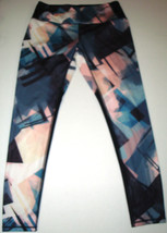 Lucy Activewear Leggings Blue Black Pink White EUC L Yoga Walking Pilate... - $68.31