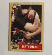 2008 Topps WWE Heritage Chrome Refractors Earthquake #86 - £15.58 GBP