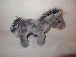 Horse Gray Arabian Webkinz No Code Ganz Plush Stuffed Animal 9" Toy - $9.89