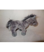 Horse Gray Arabian Webkinz No Code Ganz Plush Stuffed Animal 9&quot; Toy - £7.76 GBP
