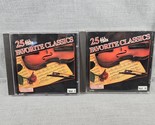 25 classici preferiti di tutti i tempi, vol. 1 + vol. II (CD, Madacy) - $9.47