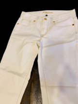 Vintage Classic - White 867 Jeans with Gold Stitching by Ralph Lauren - ... - $14.84