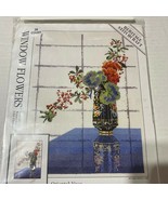 Counted Cross Stitch Oriental Vase Picture Kit New - $52.66 CAD