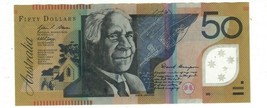 Australia $50.00 Dollar Bank Circulated Valid Currency Australian - £46.33 GBP