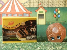 Shopkins Real Littles Glitter Brand New Eggo Chocolate Waffles RL2-39 Choco - £2.23 GBP