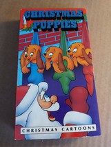 Vintage 1992 Christmas Puppies VHS Video Tape Christmas Cartoons - £70.24 GBP