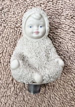 Dept 56 Snowbabie Snow Baby Lamp Finial Cute - $175.02 MXN