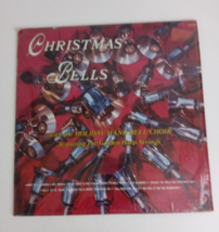 Christmas Bells Holiday Hand Bell Choir Golden Harp Strings 12&quot; Record - £3.87 GBP