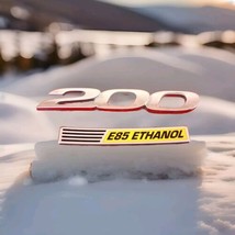 2015-2017 Chrysler 200 E85 Ethanol Rear Trunk Lid Emblem Logo Badge 68146415-AA - £17.78 GBP