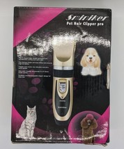 Sminiker Rechargeable Cordless Pet Grooming Clipper Kit - $24.75