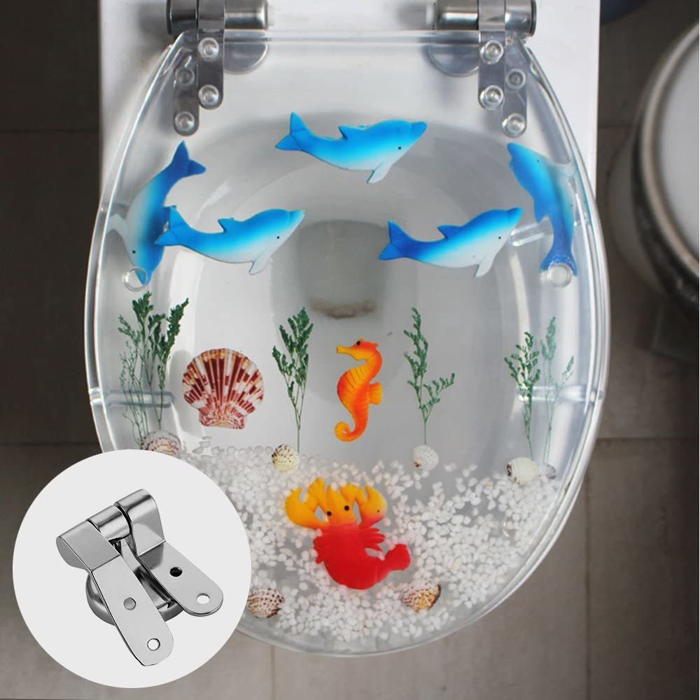 Stainless Steel Toilet Seat Hinge Replacement Parts Mountings