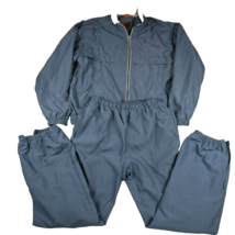 Weatherproof Performance Men&#39;s Size Medium Jacket &amp; Pants Set Windbreaker Blue - £38.51 GBP