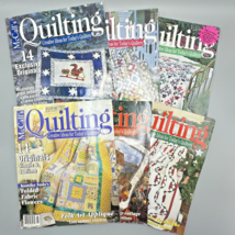 McCall&#39;s Quilting Magazine 2001 Full Year Lot Of 6 Issues With Pattern Sheets - £17.69 GBP