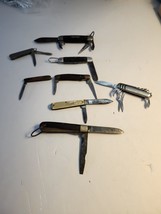 8 Different Pockrt Knives - £24.88 GBP