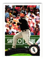 2011 Topps Baseball Card 153 AJ Pierzynski Chicago White Sox Catcher - £1.90 GBP