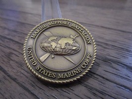 USMC Marine Support Battalion Sergeant Major Challenge Coin #344T - £14.70 GBP