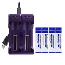 Four Gumstick Battery and charger set For SONY NH-100WM/NH-14WM/NC6WM WA... - $34.64