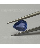 Certified Natural Ceylon Blue Sapphire 7.87x6.06mm Pears Facet Cut 1.3 C... - £546.73 GBP