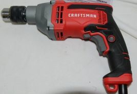 Craftsman CMED741 7.0 Amp Corded Hammer Drill 1/2 Inch Handle Chuck Key Included image 4
