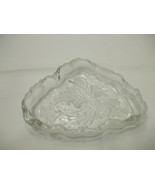 Christmas Holidays Glass Dish Angel With Trumpet - £12.73 GBP