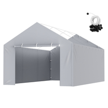 VEVOR Carport Replacement Canopy Cover Side Wall 12 x 20 ft, Waterproof,... - $82.99