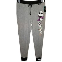 Women&#39;s Pajama Pants Disney Nightmare Before Christmas Jogger Gray Size 2X - £22.11 GBP