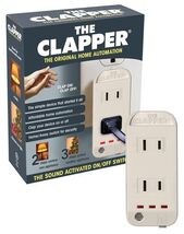 The Clapper, The Original Home Automation Sound Activated Device, On/Off... - $29.95