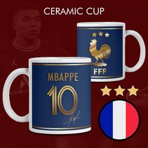 France Mbappé Champions 3 Stars FIFA World Cup Qatar 2022 Ceramic Mug - £15.92 GBP+