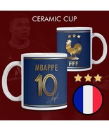 France Mbappé Champions 3 Stars FIFA World Cup Qatar 2022 Ceramic Mug - £15.75 GBP+