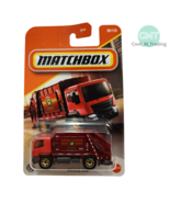 2025 Matchbox Mainline 99/125 Red Garbage King – Collectible Diecast Toy... - $13.86