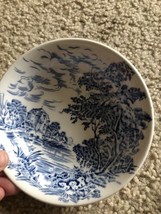 Vintage Enoch Wedgewood Tunstall Ltd Countryside Fruit Bowl 5&quot; - £11.75 GBP