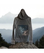 Roxy Gray distressed look hoodie Soft sweatshirt Women’s  Juniors Size S... - $24.42 CAD