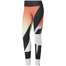 Reebok Women&#39;s Crossfit Lux Bold Tight Vivid Orange Leggings FJ5260 Size... - $29.58