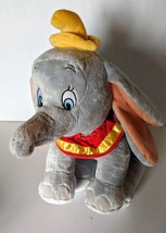 Authentic Disney Store Plush Dumbo Elephant 15&quot; Stuffed Soft Animal Toy Doll - £7.85 GBP