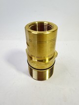 Dixon W8F8-B W-Series Brass Wing Style 1” Female NPT Wet Line Interchang... - $619.77 MXN