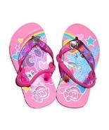 My Little Pony Toddler Girl&#39;s Pink Beach Flip Flops Sandals Size 5-6 NWT - £7.66 GBP